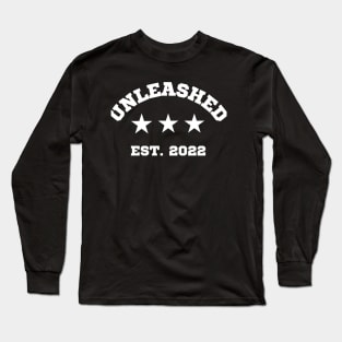 Curved Unleashed Est. 2022 Long Sleeve T-Shirt